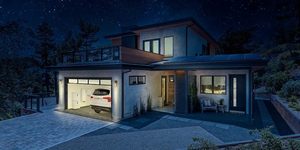 Woning met SolarEdge back-up stroom tijdens de nacht